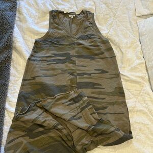 Z SUPPLY CAMO MIDI DRESS